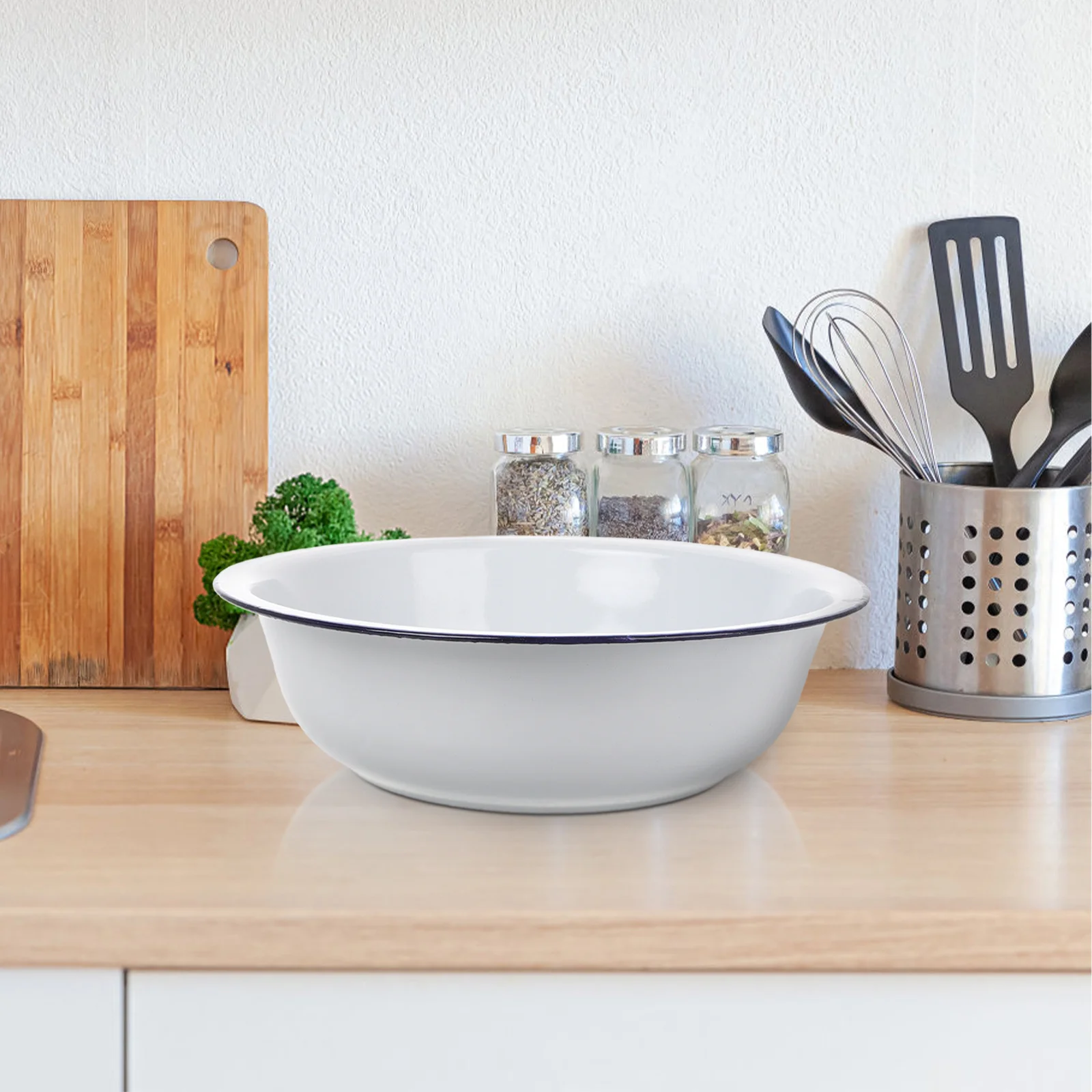 Enamel Basin Large Capacity Thick Sturdy Construction Washing Bowl For Vegetables Face Clothes Easy Clean Vintage
Enamel Basin Large Capacity Thick Sturdy Construction Washing Bowl For Vegetables Face Clothes Easy Clean Vintage