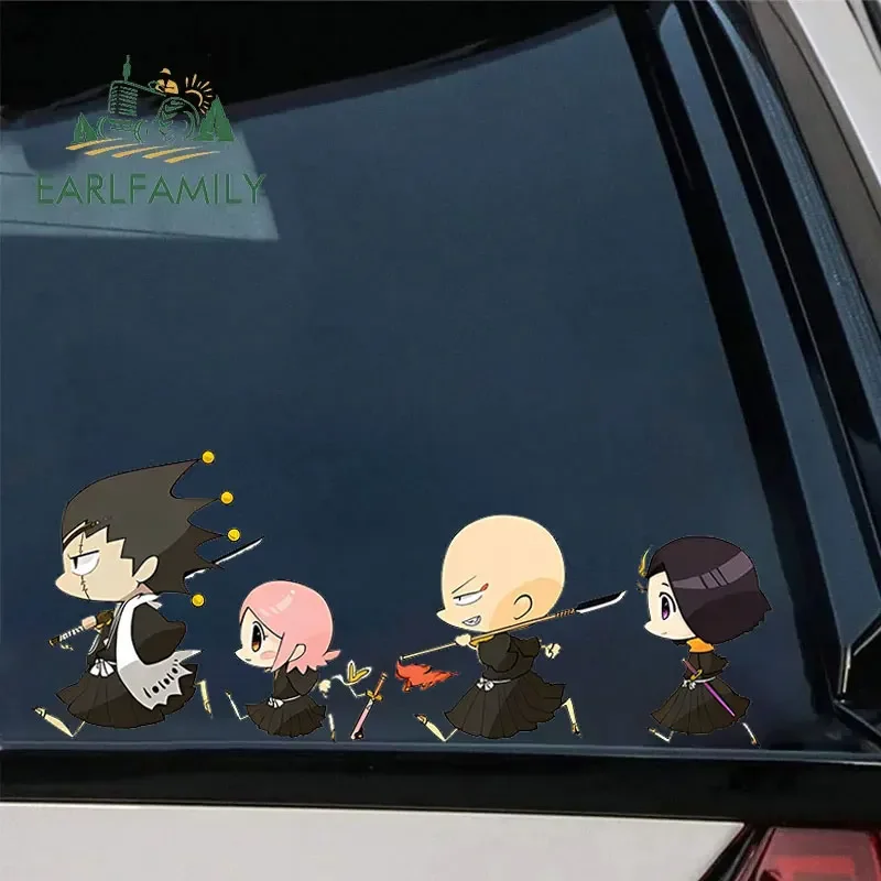 EARLFAMILY 13cm for Funny Running Chibi Car Stickers Cute Creative Anime Decal Graffiti Windows Trunk RV JDM Cartoon Sticker
EARLFAMILY 13cm for Funny Running Chibi Car Stickers Cute Creative Anime Decal Graffiti Windows Trunk RV JDM Cartoon Sticker