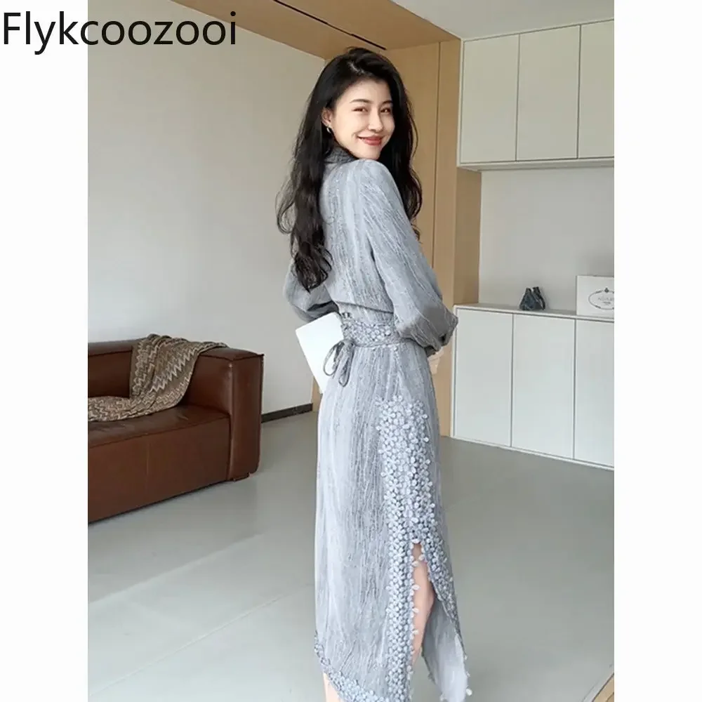 Conjuntos De Saias Fashionable and Sllouchy Style New Suit for Women 2024 Autumn Cool Zen Top with Flower Design Skirt
Conjuntos De Saias Fashionable and Sllouchy Style New Suit for Women 2024 Autumn Cool Zen Top with Flower Design Skirt