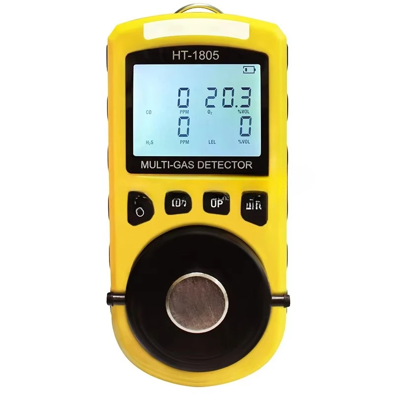 805 4-in-1 Gas Analyzer Portable Toxic Handheld Multi-Gas Detector CO H2S O2 CH4
805 4-in-1 Gas Analyzer Portable Toxic Handheld Multi-Gas Detector CO H2S O2 CH4