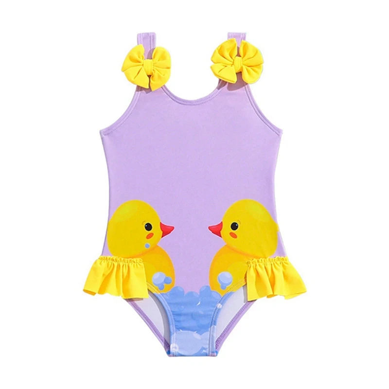 Summer Children's Girls Swimsuit Duck Printed One piece Swimsuit Girls Swimwear Bowknot Beach Bathing suit
Summer Children's Girls Swimsuit Duck Printed One piece Swimsuit Girls Swimwear Bowknot Beach Bathing suit