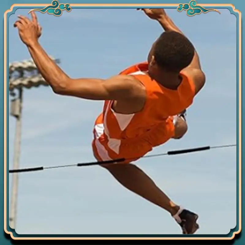 Latest High Jump Training Equipment, High Jump Bungee Elastic Bar, Rope Training Equipment Foam, High Jump Rope
Latest High Jump Training Equipment, High Jump Bungee Elastic Bar, Rope Training Equipment Foam, High Jump Rope