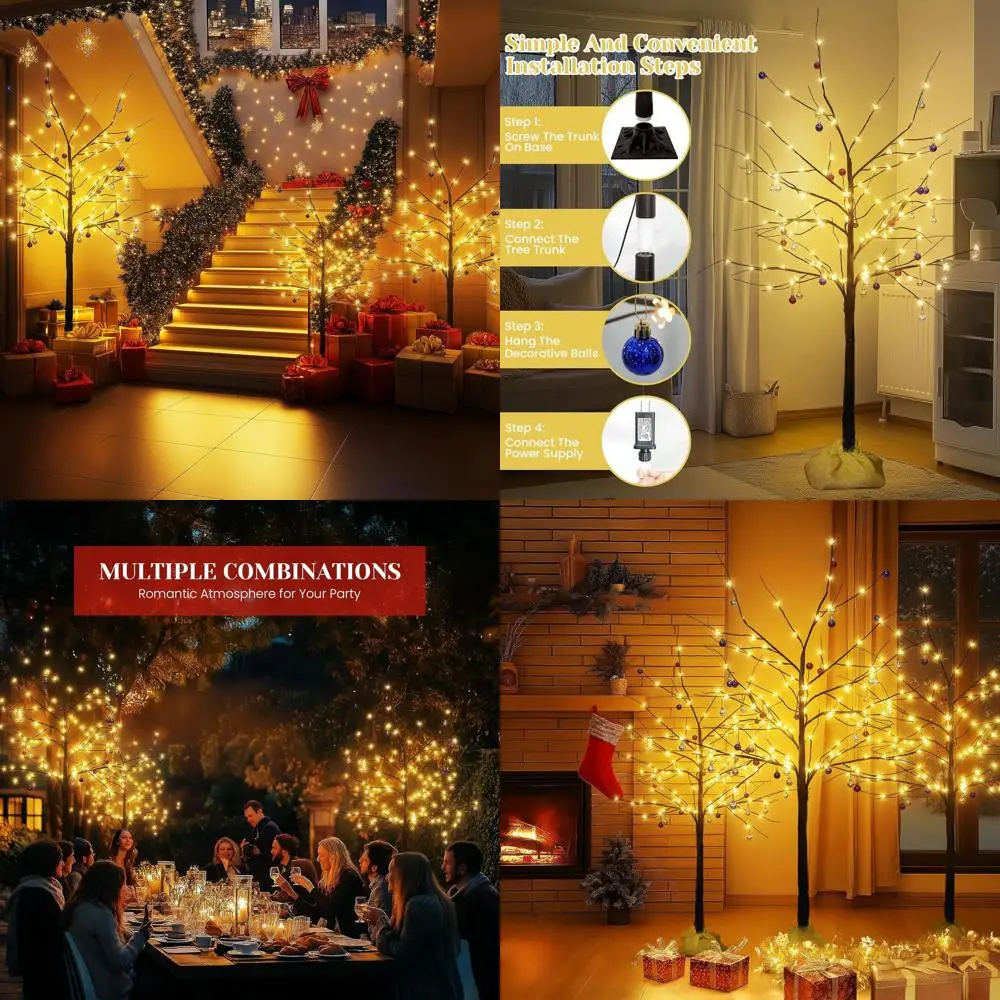 Березы со светодиодной подсветкой: черные рождественские елки с предварительной подсветкой длиной 4 фута, 5 футов и 6 футов для внутреннего и наружного использования и праздничного декора
Березы со светодиодной подсветкой: черные рождественские елки с предварительной подсветкой длиной 4 фута, 5 футов и 6 футов для внутреннего и наружного использования и праздничного декора