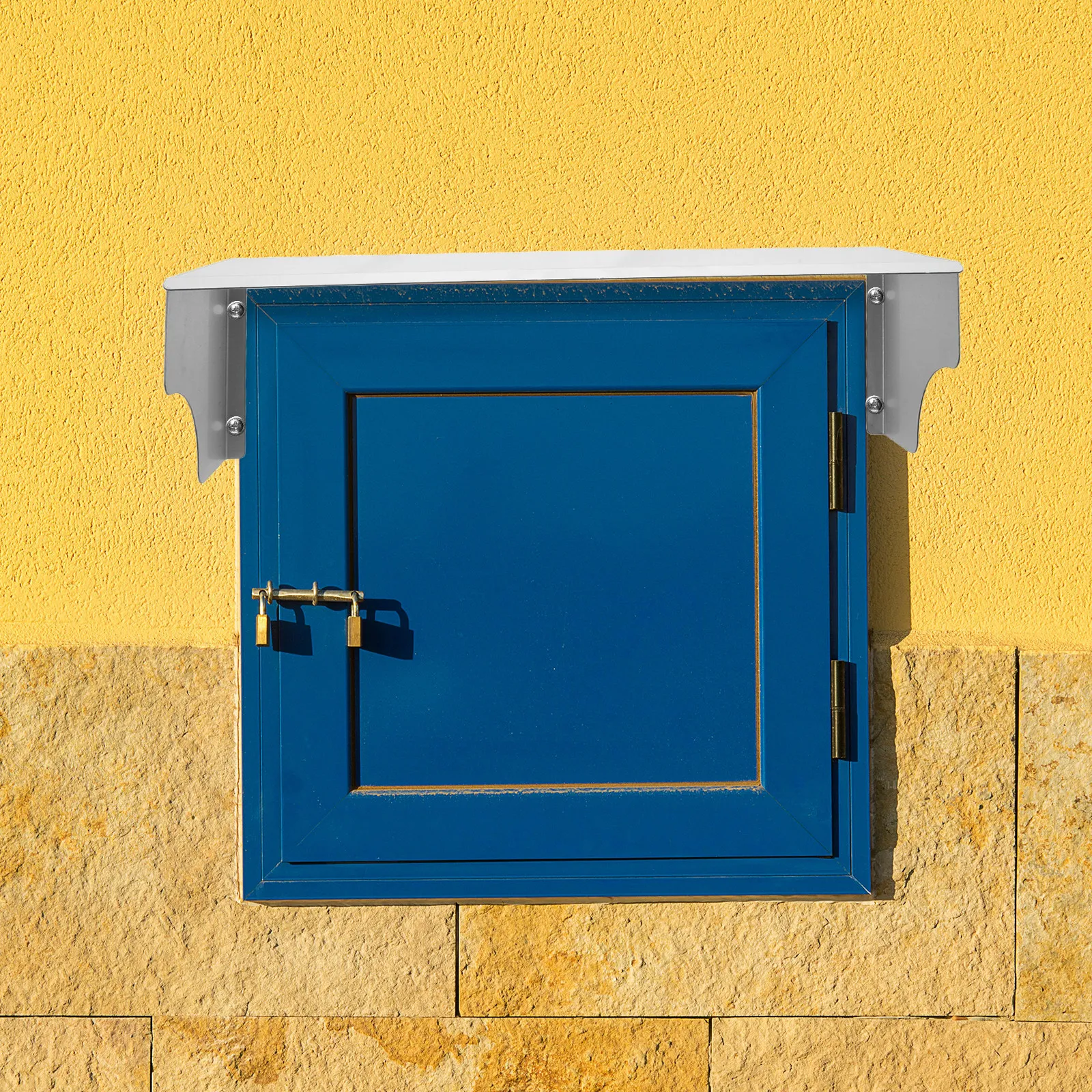Mailbox Protective Roof Stainless Steel Rain Cover Waterproof Outdoor Mailbox Mounted Weatherboard Plate
Mailbox Protective Roof Stainless Steel Rain Cover Waterproof Outdoor Mailbox Mounted Weatherboard Plate
