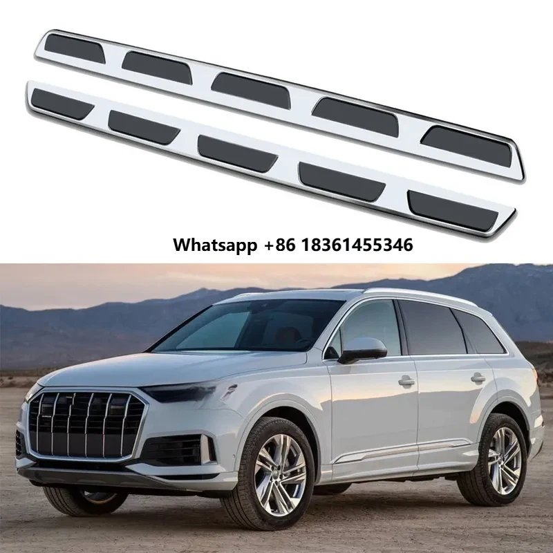 High Quality 2PCS Aluminum Side Steps Running Boards Fit Q7 2016-2025
High Quality 2PCS Aluminum Side Steps Running Boards Fit Q7 2016-2025