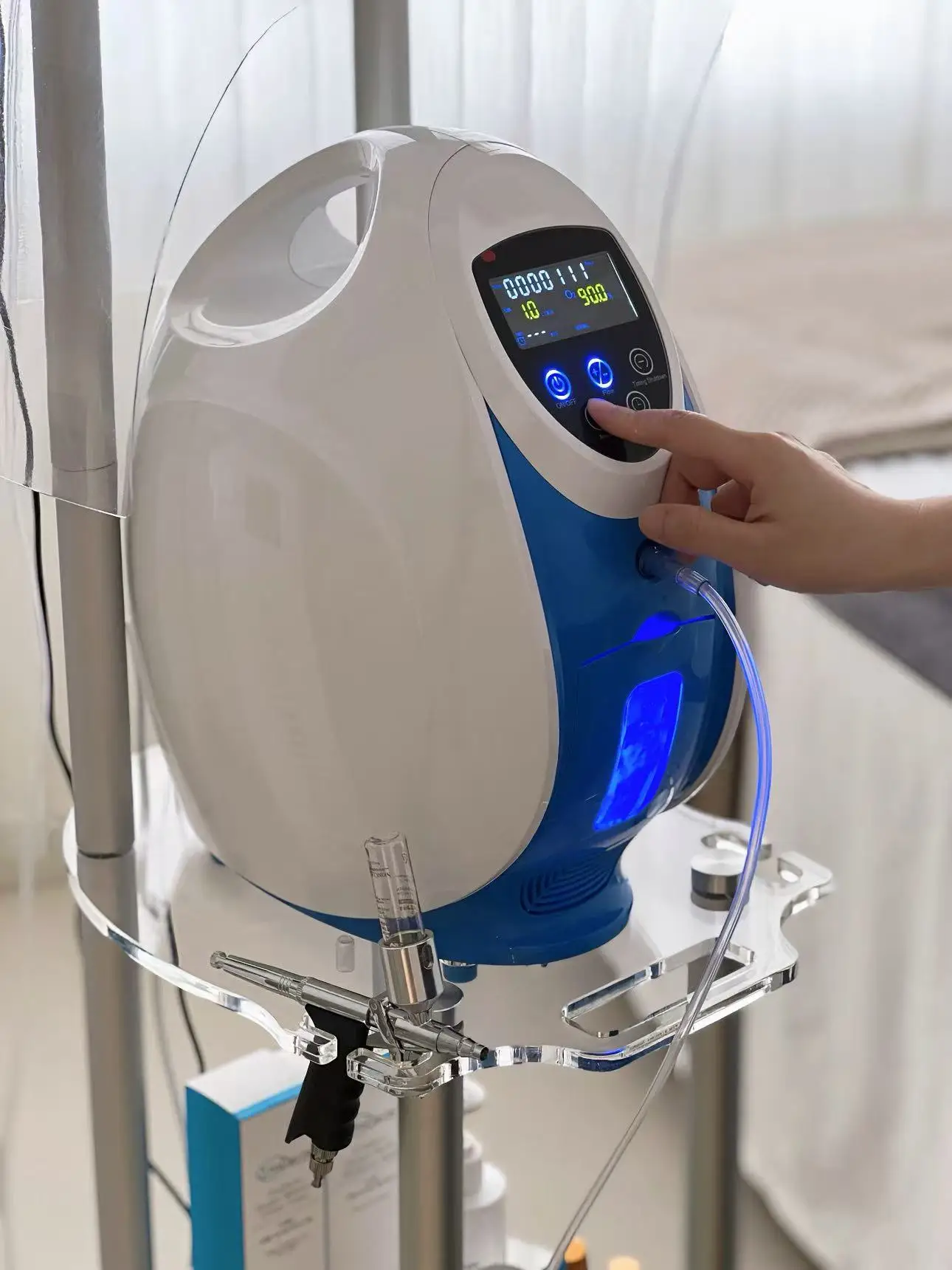 O2 to Derm Oxygen Dome Facial Therapy Machine for Skin Rejuvenation
O2 to Derm Oxygen Dome Facial Therapy Machine for Skin Rejuvenation