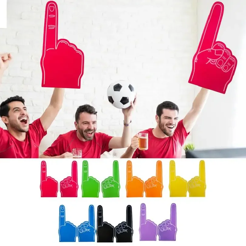 Giant foam finger Sports Cheerleading Party Hand Noise Makers Giant Hands Sports Favors Cheering Palm Party Props
Giant foam finger Sports Cheerleading Party Hand Noise Makers Giant Hands Sports Favors Cheering Palm Party Props