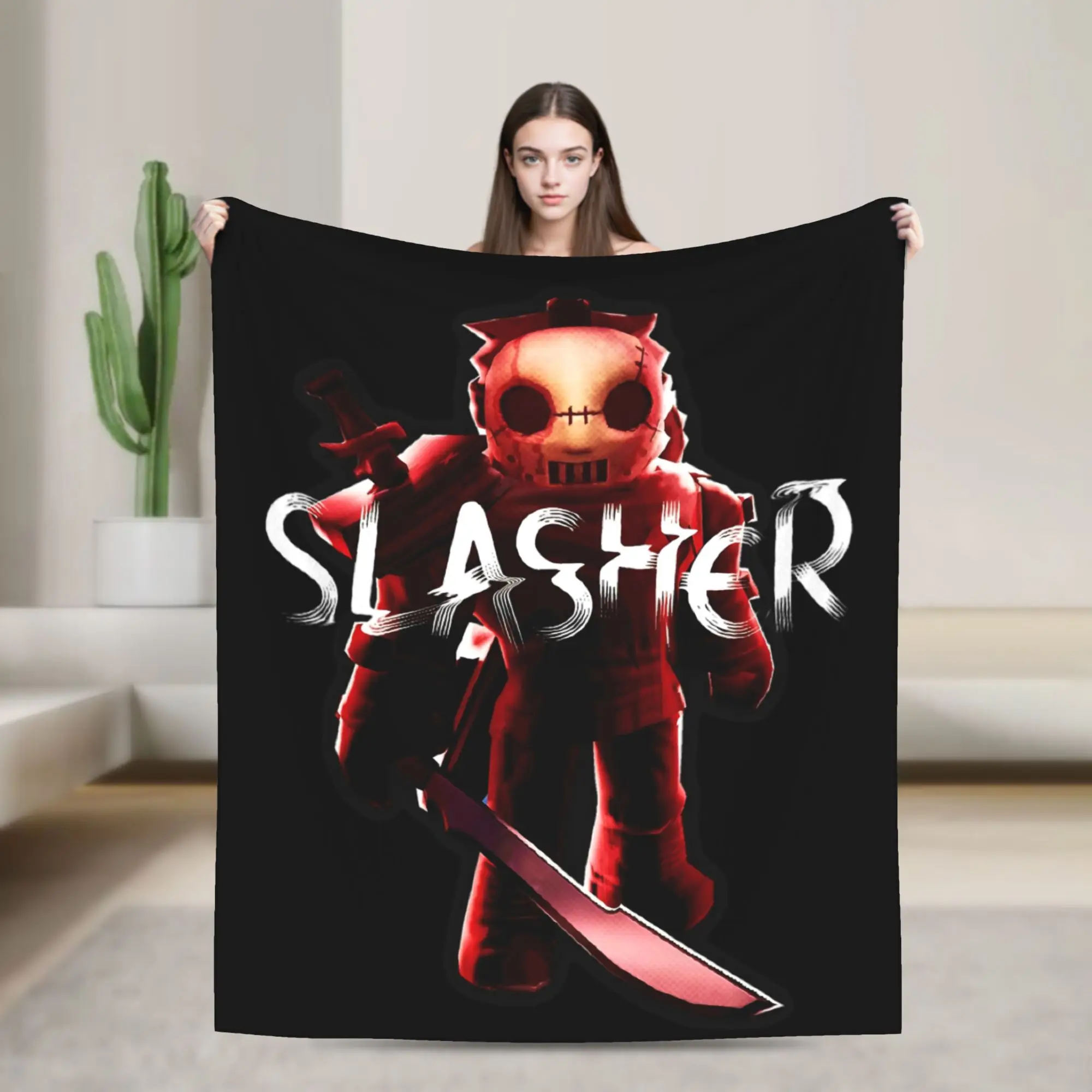 Slasher Forsakens Wool Blankets Vintage Throw Blankets for Home 125*100cm Bedspreads,
Slasher Forsakens Wool Blankets Vintage Throw Blankets for Home 125*100cm Bedspreads,