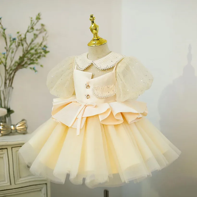 Baby Spanish Lolita Princess Ball Gown Bow Beading Design Birthday Party Christening Clothes Dresses For Girls Easter Eid A1348
Baby Spanish Lolita Princess Ball Gown Bow Beading Design Birthday Party Christening Clothes Dresses For Girls Easter Eid A1348