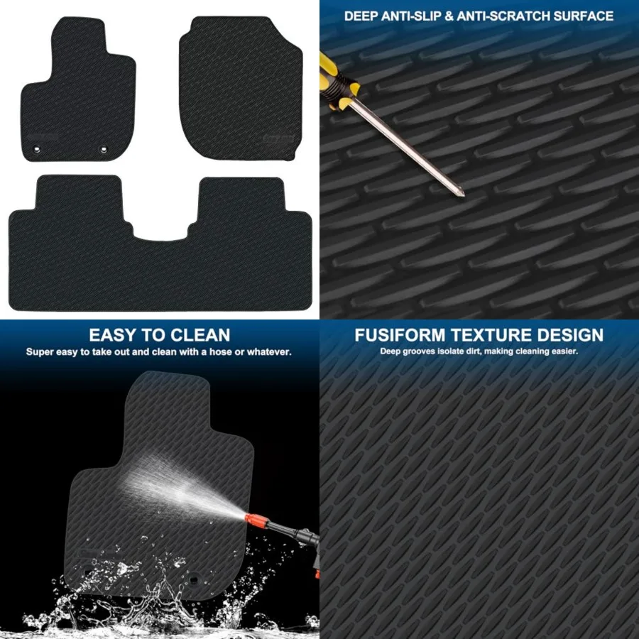 Car s Custom Fit for Honda HR-V 2015 2016 2017 2018 2019 2020 2021 2022 Full Rubber Car Liners Set All Weather Protection Heavy
Car s Custom Fit for Honda HR-V 2015 2016 2017 2018 2019 2020 2021 2022 Full Rubber Car Liners Set All Weather Protection Heavy