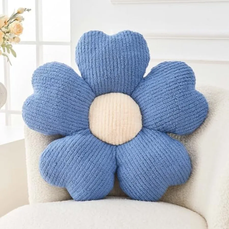 Flower Throw Pillow, Cute Flower Shaped Pillow Decorative Throw Pillow for Bed Couch, Soft Daisy Pillows Floor Seating Cushion
Flower Throw Pillow, Cute Flower Shaped Pillow Decorative Throw Pillow for Bed Couch, Soft Daisy Pillows Floor Seating Cushion