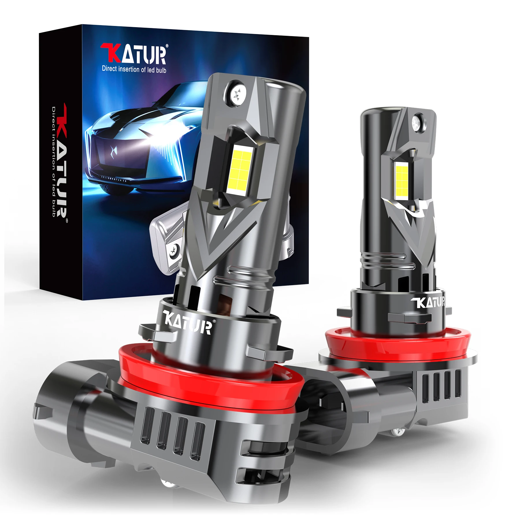 Katur 2x H8 H11 Car Led Bulbs Auto Headlight with Fan Day Light Plug and Play Canbus Super Led For Fiat Punto Evo Bravo Tipo
Katur 2x H8 H11 Car Led Bulbs Auto Headlight with Fan Day Light Plug and Play Canbus Super Led For Fiat Punto Evo Bravo Tipo
