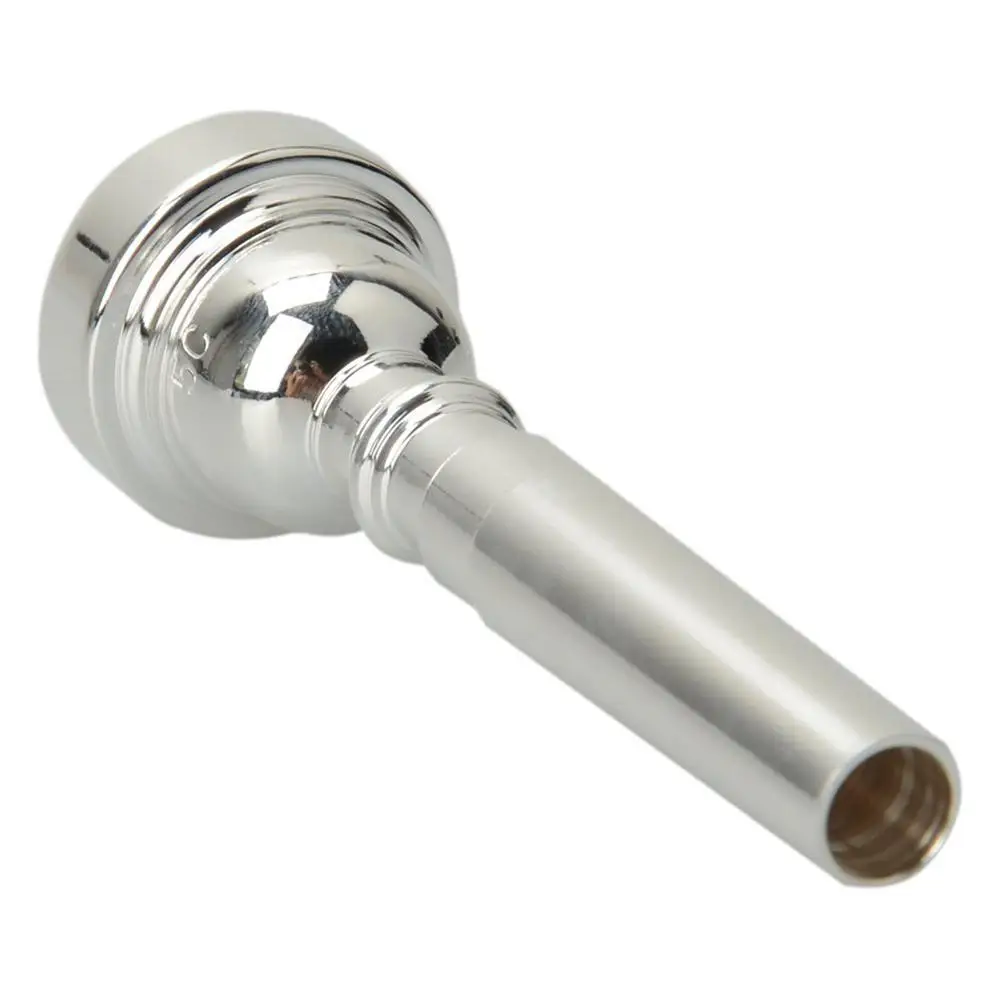 Silver Trumpet Mouthpiece 5C Copper Accessories High Register Precision Sound Musical Instrument Replacement Part
Silver Trumpet Mouthpiece 5C Copper Accessories High Register Precision Sound Musical Instrument Replacement Part
