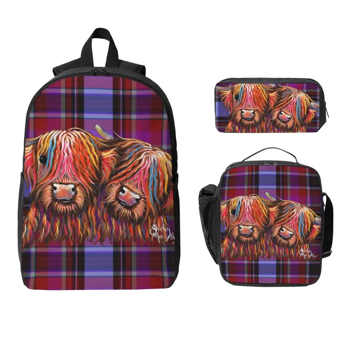 Highland Cow Animal Backpack Student Boys Girls BookBag School Bag Computer Shoulder Bags 3ps Insulated Lunch Bag Pencil Case
Highland Cow Animal Backpack Student Boys Girls BookBag School Bag Computer Shoulder Bags 3ps Insulated Lunch Bag Pencil Case