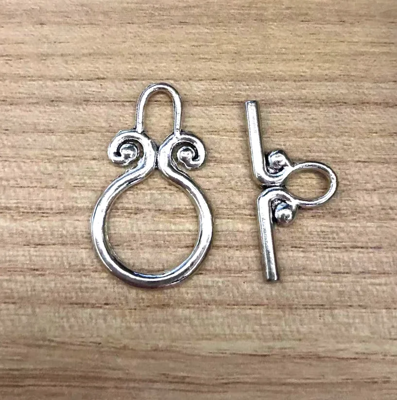 15sets ring 29*17mm, bar 25*11mm Zinc alloy metal vintage toggle clasps for DIY accessories handmade HWL2640
15sets ring 29*17mm, bar 25*11mm Zinc alloy metal vintage toggle clasps for DIY accessories handmade HWL2640