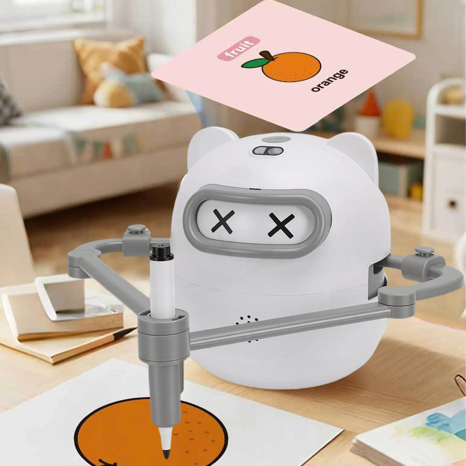 Drawing Robot Toy Smart Camera Recognition Interactive Education Painting Toy for 3-10 Year Olds
Drawing Robot Toy Smart Camera Recognition Interactive Education Painting Toy for 3-10 Year Olds