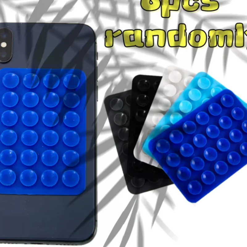 6 шт., многофункциональная силиконовая присоска для мобильного телефона, 24 квадрата, односторонний чехол для мобильного телефона, противоскользящий держатель, крепление на присоске
6 шт., многофункциональная силиконовая присоска для мобильного телефона, 24 квадрата, односторонний чехол для мобильного телефона, противоскользящий держатель, крепление на присоске