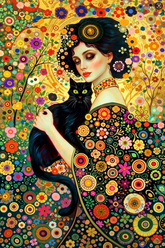 Retro Woman and Cat 500/1000/1200/2000 PCS Jigsaw Puzzles Family Activity Games for Gameroom Bedroom Gifts Home Decor
Retro Woman and Cat 500/1000/1200/2000 PCS Jigsaw Puzzles Family Activity Games for Gameroom Bedroom Gifts Home Decor