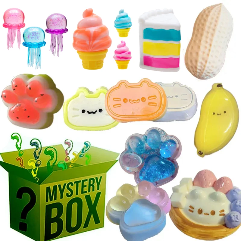 Mystery Fidget Toys Blind Bags Cat Paw Antistress Foot Taba Squishy Jelly Toy Squeeze Toy Sticky Simulated Food Mochi Toy 2026
Mystery Fidget Toys Blind Bags Cat Paw Antistress Foot Taba Squishy Jelly Toy Squeeze Toy Sticky Simulated Food Mochi Toy 2026