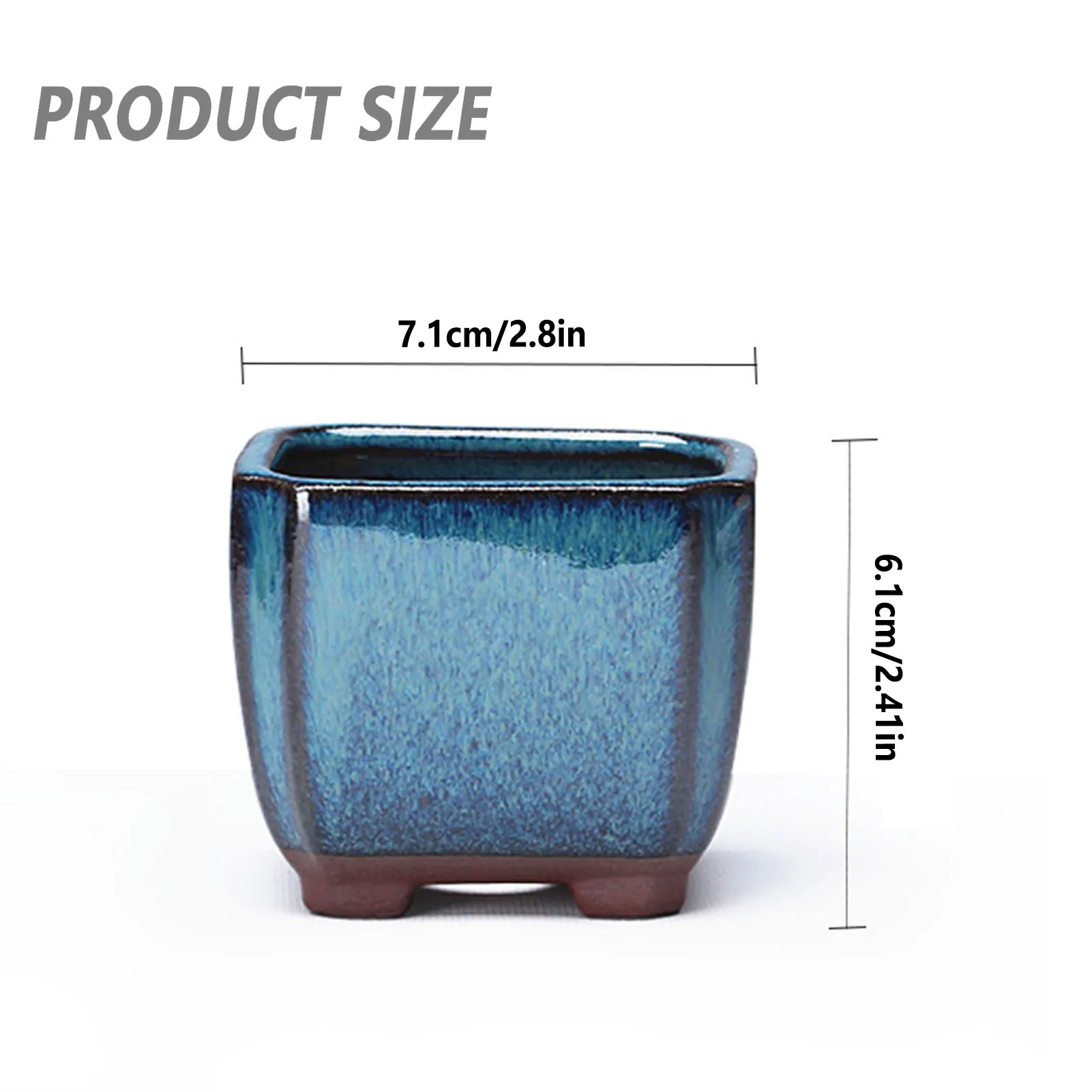Ceramic Succulent Flower Pot with Vent Design Easy to Survive for Indoor and Outdoor Plants
Ceramic Succulent Flower Pot with Vent Design Easy to Survive for Indoor and Outdoor Plants