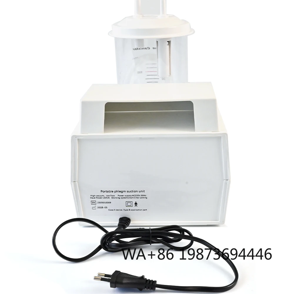 Portable Negative Pressure Suction Machine, Hospital Phlegm Suction Unit
Portable Negative Pressure Suction Machine, Hospital Phlegm Suction Unit