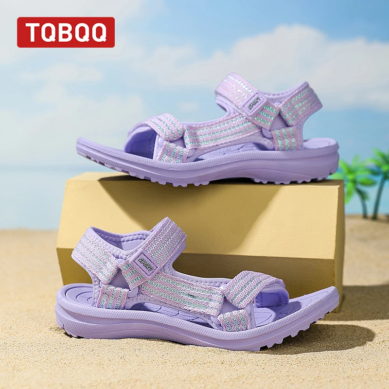 Girls' Casual Sandals Adjustable Velcro Strap Quick-Dry Breathable Beach Water Shoes for Pool/Playground Machine Washable
Girls' Casual Sandals Adjustable Velcro Strap Quick-Dry Breathable Beach Water Shoes for Pool/Playground Machine Washable