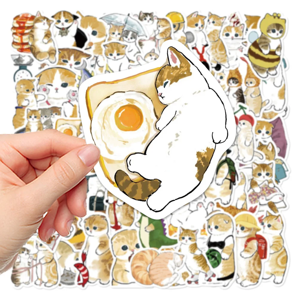 10/30/50PCS Cute Cat Cartoon Stickers Aesthetic Kawaii Decals Kids Toys DIY Scrapbook Laptop Luggage Phone Animal Sticker Packs
10/30/50PCS Cute Cat Cartoon Stickers Aesthetic Kawaii Decals Kids Toys DIY Scrapbook Laptop Luggage Phone Animal Sticker Packs