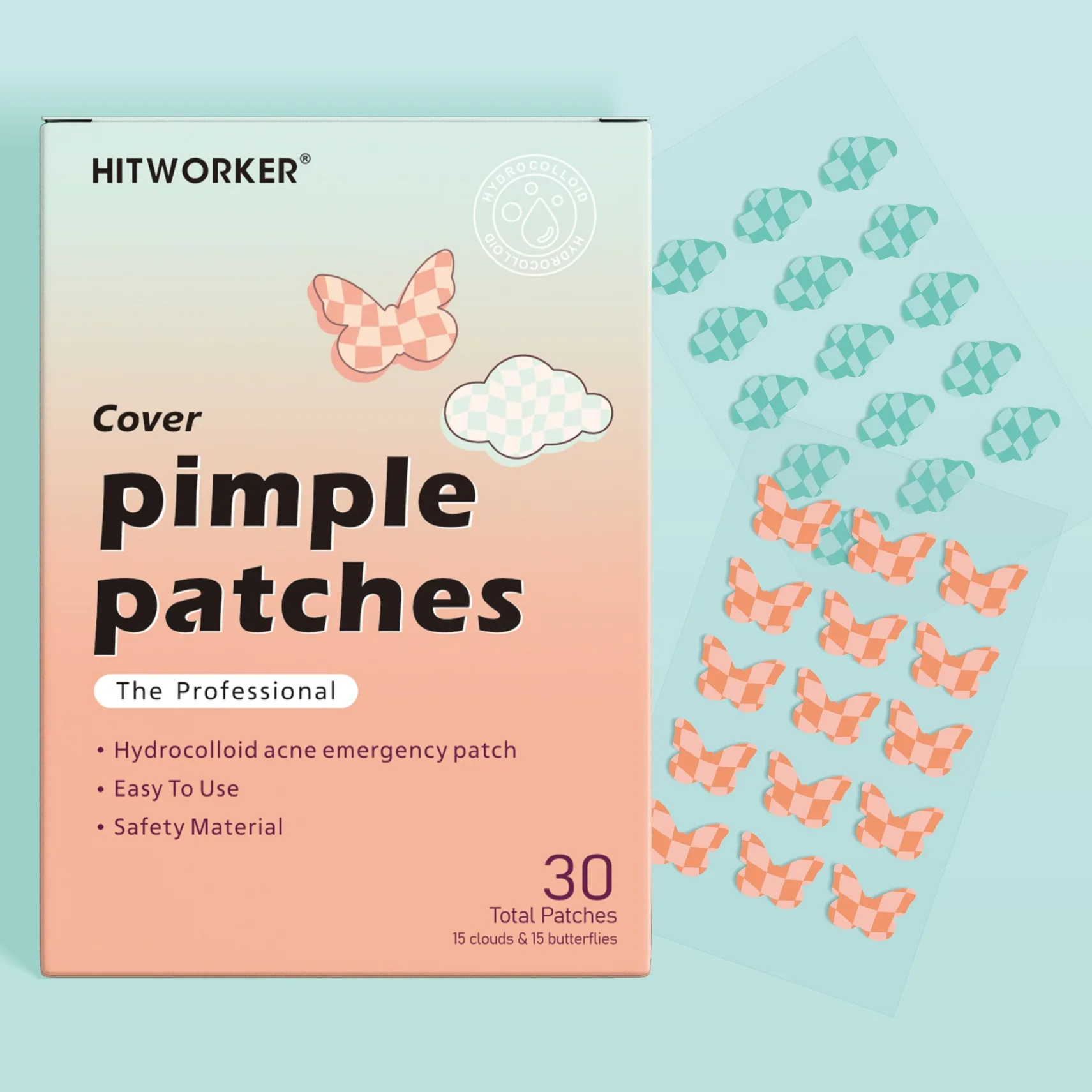 30Pcs Skin Tone & Clear Acne Pimple Patches, Hydrocolloid Invisible Blemish Stickers, Day Night Spot Cover Patches for Facial Sk
30Pcs Skin Tone & Clear Acne Pimple Patches, Hydrocolloid Invisible Blemish Stickers, Day Night Spot Cover Patches for Facial Sk