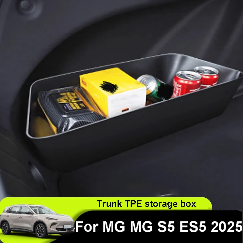 Для MG MG S5 ES5 2025 ящик для хранения перегородки багажника автомобиля большой емкости материал ТПЭ прочные прочные аксессуары украшение интерьера
Для MG MG S5 ES5 2025 ящик для хранения перегородки багажника автомобиля большой емкости материал ТПЭ прочные прочные аксессуары украшение интерьера