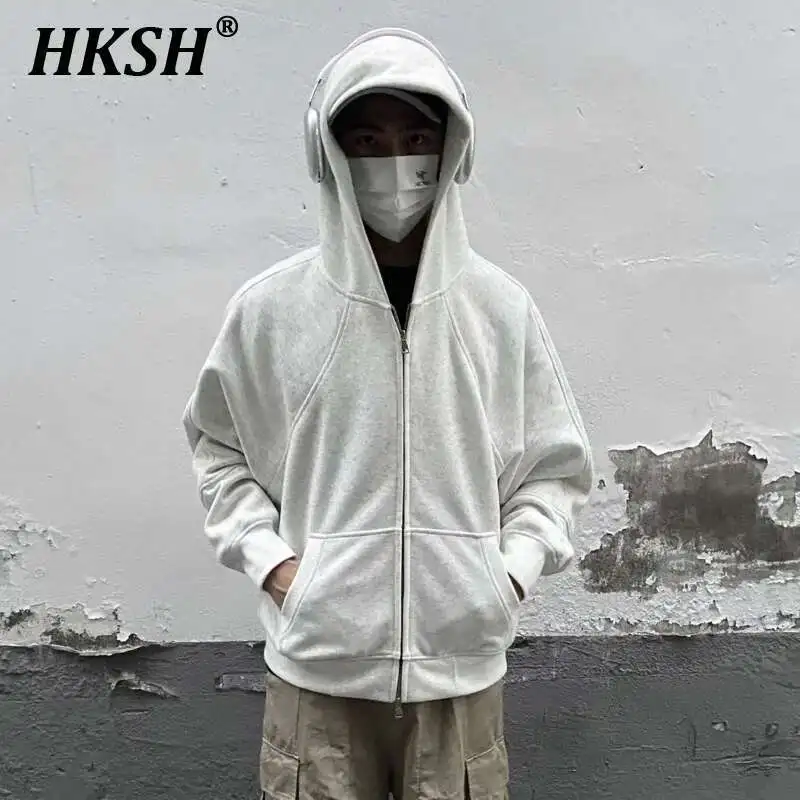 HKSH Spring Autumn Winter New Hooded Sweatshirt Silhouette Cut Solid Color Cardigan Men Tide Women Chic Dark Punk Hoodies HK3809
HKSH Spring Autumn Winter New Hooded Sweatshirt Silhouette Cut Solid Color Cardigan Men Tide Women Chic Dark Punk Hoodies HK3809