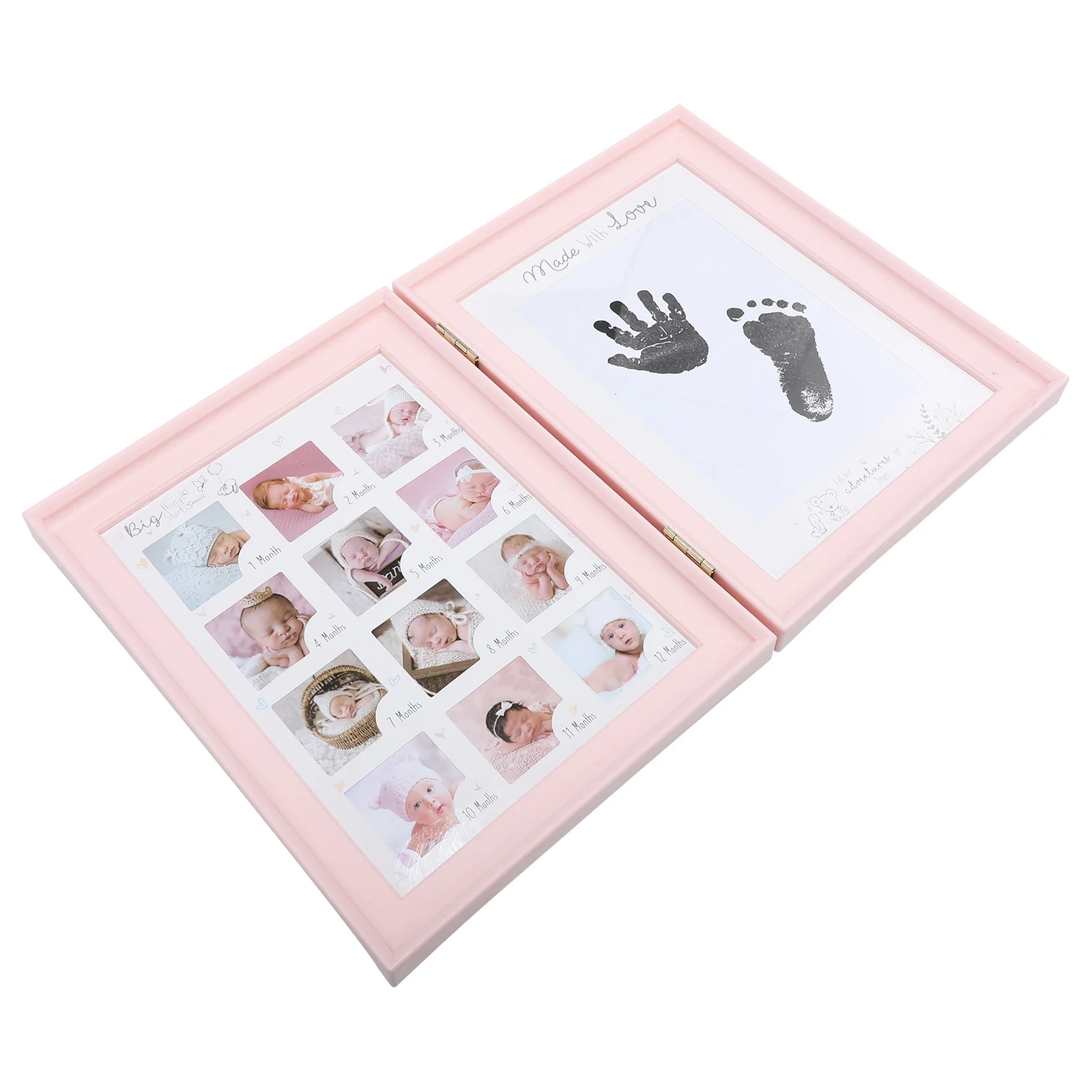 1Pcs Baby Footprint Photo Frame Eco Friendly for Baby Growth Record Infant Handprint Holder Newborns Photo Frame
1Pcs Baby Footprint Photo Frame Eco Friendly for Baby Growth Record Infant Handprint Holder Newborns Photo Frame
