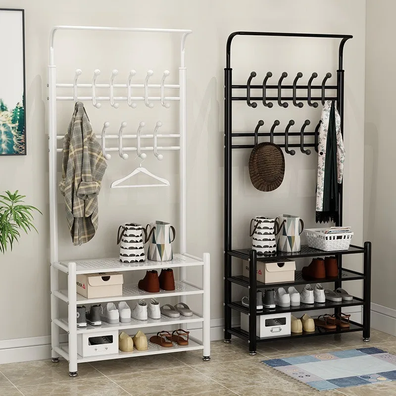 Coat rack Floor-to-ceiling bedroom hanger, multi-functional shelf combination Simple living room hanging bag
Coat rack Floor-to-ceiling bedroom hanger, multi-functional shelf combination Simple living room hanging bag