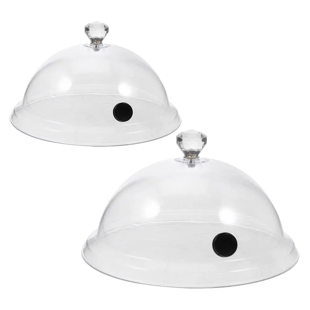 2Pcs Cover Accessories Food Covers Acrylic Dome Reusable PC Material Practical Transparent Lid Protect Food Clean
2Pcs Cover Accessories Food Covers Acrylic Dome Reusable PC Material Practical Transparent Lid Protect Food Clean