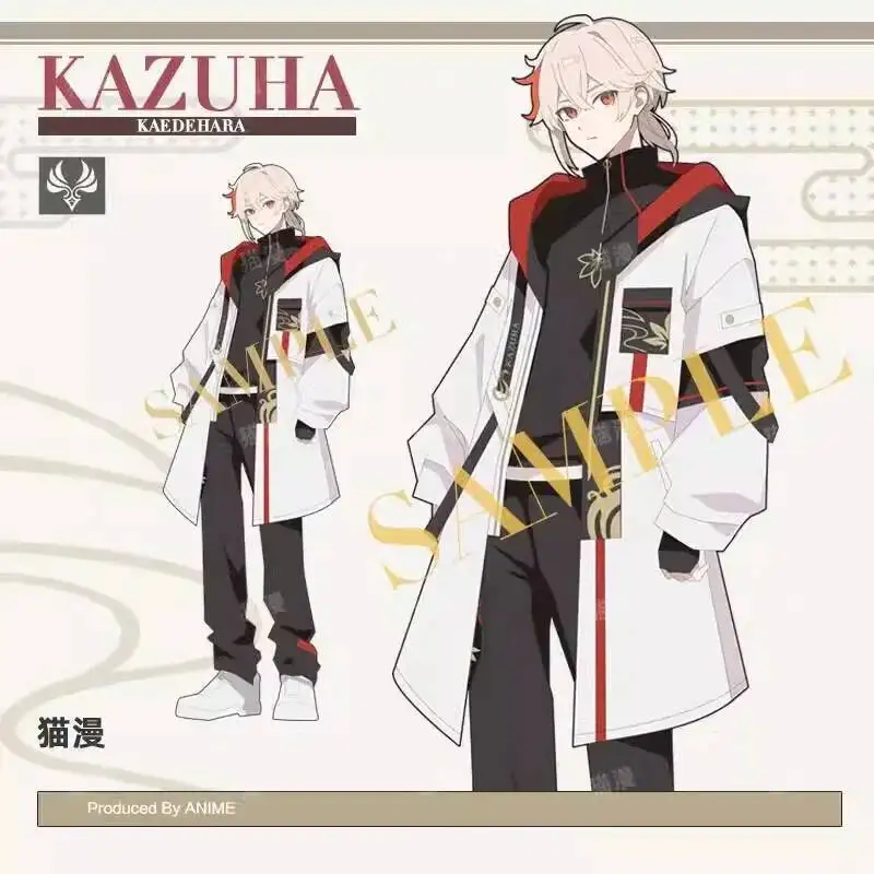 Genshin Impact косплей Kaedehara Kazuha женская и мужская свободная куртка пальто с капюшоном толстовка с ветрозащитой комплект брюк карнавальные костюмы
Genshin Impact косплей Kaedehara Kazuha женская и мужская свободная куртка пальто с капюшоном толстовка с ветрозащитой комплект брюк карнавальные костюмы