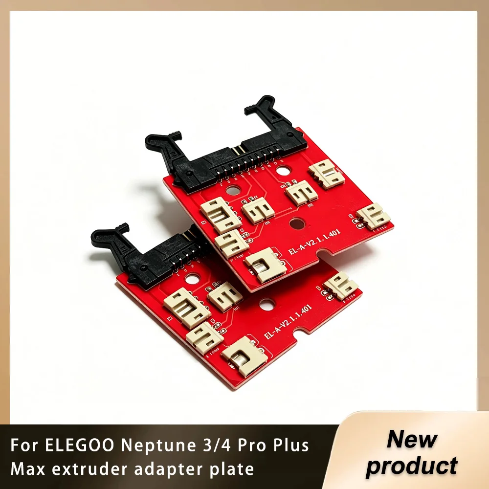 3D Printer Parts For ELEGOO Extruder Adapter Board Compatible With Neptune 3plus/Max/Pro Neptune 4/4 Pro/Plus/Max
3D Printer Parts For ELEGOO Extruder Adapter Board Compatible With Neptune 3plus/Max/Pro Neptune 4/4 Pro/Plus/Max