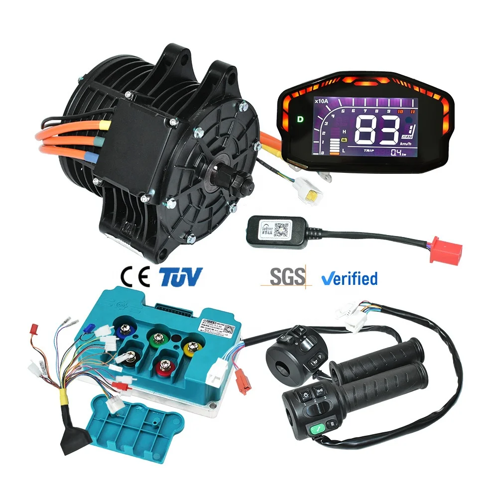 PMSM Inner Rotor Mid Drive Motor 72V 3000W Single Axle V2 Central Qs Motor 138 70h Kit with Fardriver Controller
PMSM Inner Rotor Mid Drive Motor 72V 3000W Single Axle V2 Central Qs Motor 138 70h Kit with Fardriver Controller