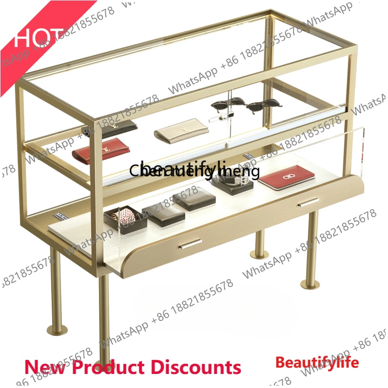 Stainless Steel Gold Jewelry Show Case Jewelry Display Crafts Jade Display Showcase Sample
Stainless Steel Gold Jewelry Show Case Jewelry Display Crafts Jade Display Showcase Sample