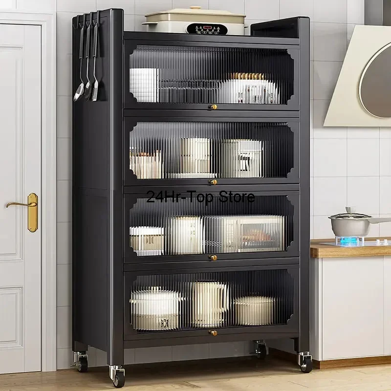 Modern Metal Kitchen Cabinets Kitchen Furniture Multi-layer Storage Cabinet Floor Racks Multi-functional Tableware Cabinet U
Modern Metal Kitchen Cabinets Kitchen Furniture Multi-layer Storage Cabinet Floor Racks Multi-functional Tableware Cabinet U
