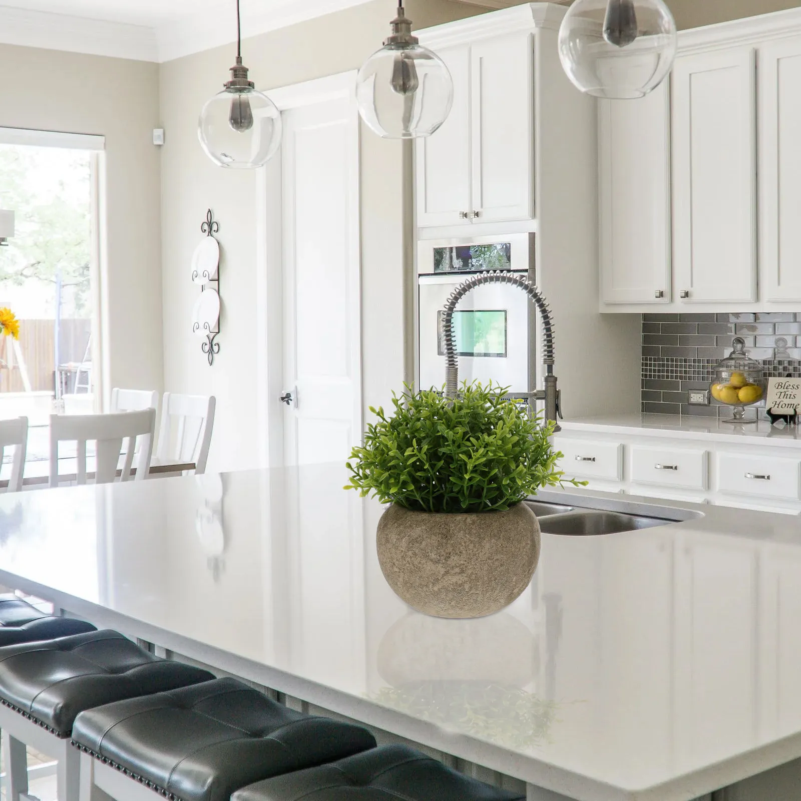 3Pcs Realistic Artificial Bonsai Plants Premium Plastic Fake Green Potted Decor for Home Office Desktop Windowsill Coffee Table
3Pcs Realistic Artificial Bonsai Plants Premium Plastic Fake Green Potted Decor for Home Office Desktop Windowsill Coffee Table