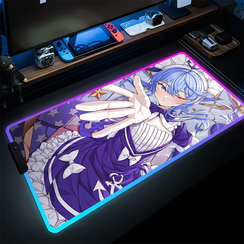 Коврик для мыши с HD принтом в стиле аниме RGB, коврик для компьютерной геймера, Hololive Hoshimachi Suisei, коврик для клавиатуры, светодиодный коврик для ПК Kawaii Girl, настольный коврик для мыши 
Коврик для мыши с HD принтом в стиле аниме RGB, коврик для компьютерной геймера, Hololive Hoshimachi Suisei, коврик для клавиатуры, светодиодный коврик для ПК Kawaii Girl, настольный коврик для мыши