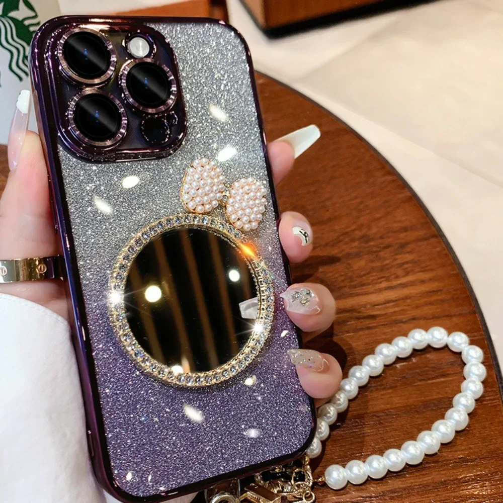 Protective Case for IPhone 15 14 13 Pro Max Plus Gradient Glitter Butterfly Mirror Phone Case for IPhone 14 Pro Max Back Cover
Protective Case for IPhone 15 14 13 Pro Max Plus Gradient Glitter Butterfly Mirror Phone Case for IPhone 14 Pro Max Back Cover