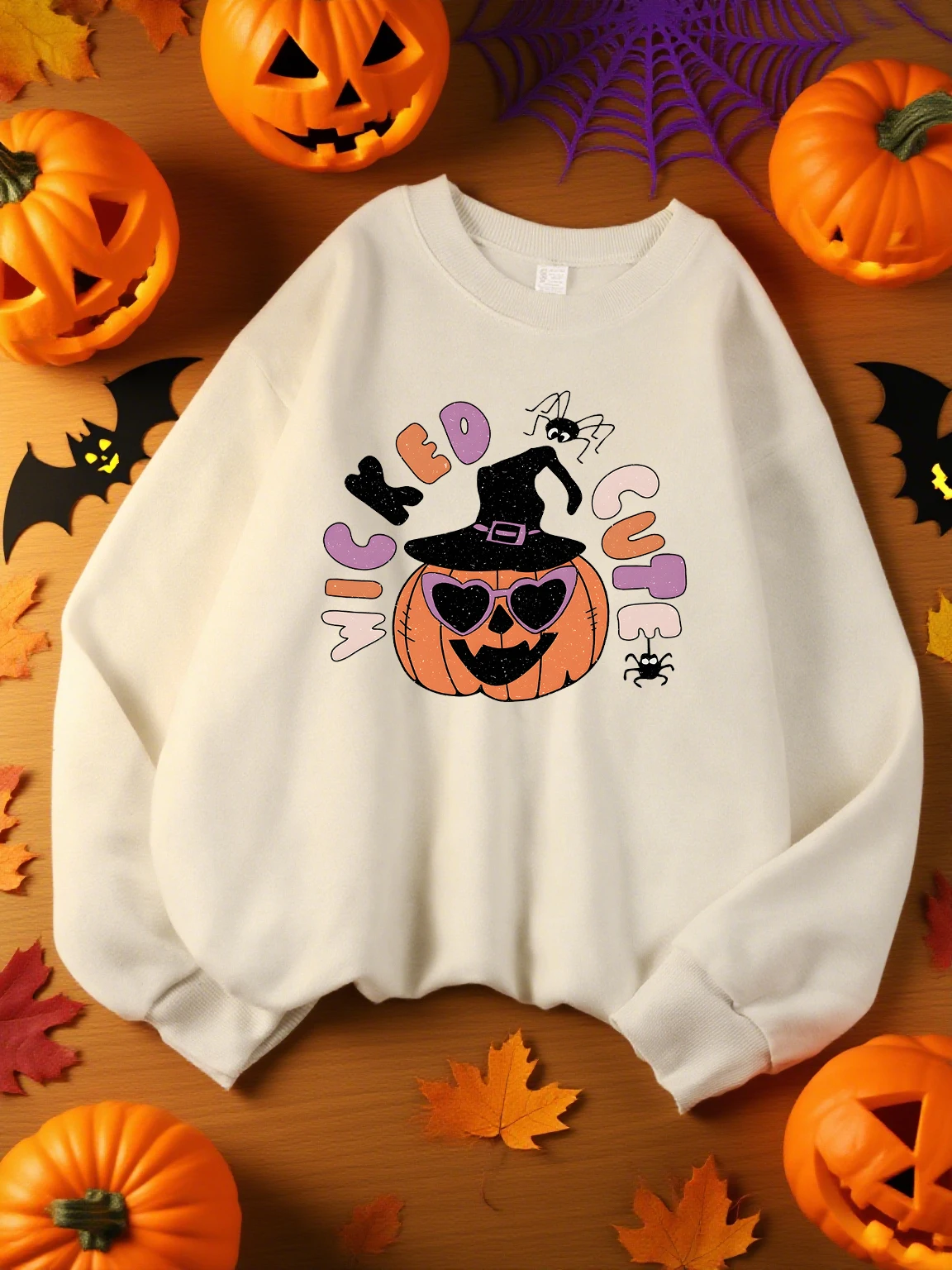 Wicked милая шляпа ведьмы с принтом тыквы, спортивная одежда, женские мягкие толстовки большого размера, осенние повседневные пуловеры, уличная толстовка Y2K
Wicked милая шляпа ведьмы с принтом тыквы, спортивная одежда, женские мягкие толстовки большого размера, осенние повседневные пуловеры, уличная толстовка Y2K