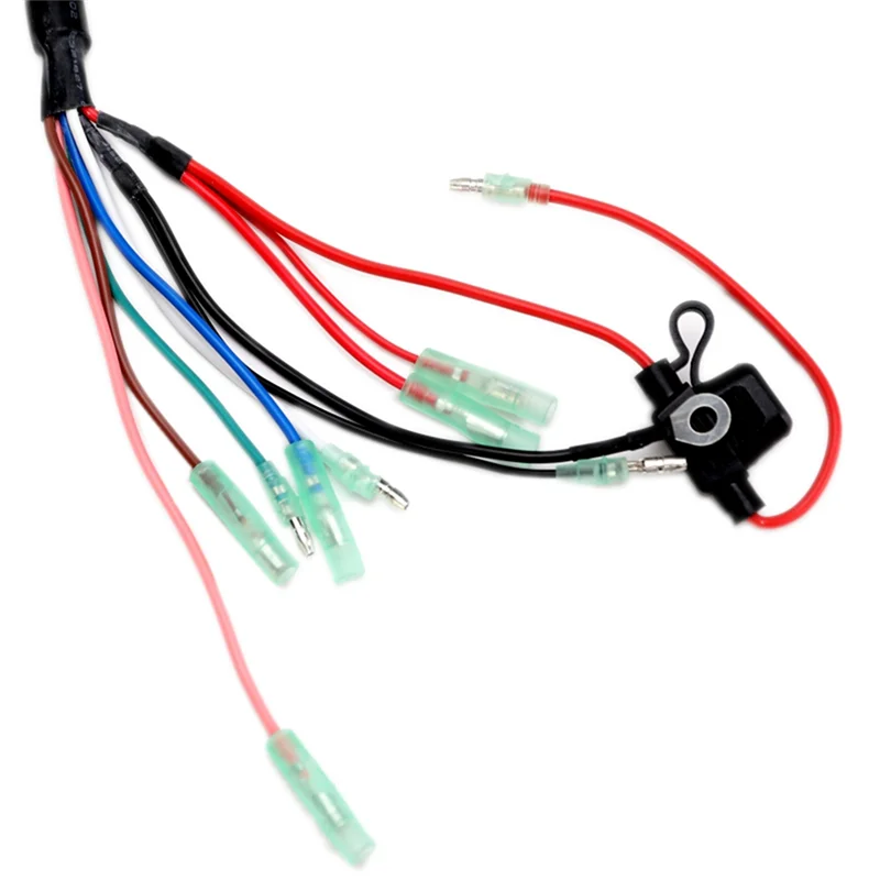 61T-82590-00 Outboard 7Pin Wire Harness Hardness Assy For Yamaha Outboard Motor 2T 25HP 30HP C25 C30 Parsun Hidea Seapro-A14Z
61T-82590-00 Outboard 7Pin Wire Harness Hardness Assy For Yamaha Outboard Motor 2T 25HP 30HP C25 C30 Parsun Hidea Seapro-A14Z