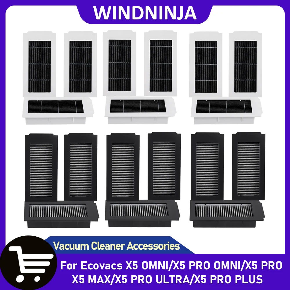 Детали фильтра Hepa для Ecovacs X5OMNI/X5PRO/X5MAX/X5 PRO ULTRA/X5 PRO PLUS, сменный фильтр для робота-пылесоса, аксессуары
Детали фильтра Hepa для Ecovacs X5OMNI/X5PRO/X5MAX/X5 PRO ULTRA/X5 PRO PLUS, сменный фильтр для робота-пылесоса, аксессуары