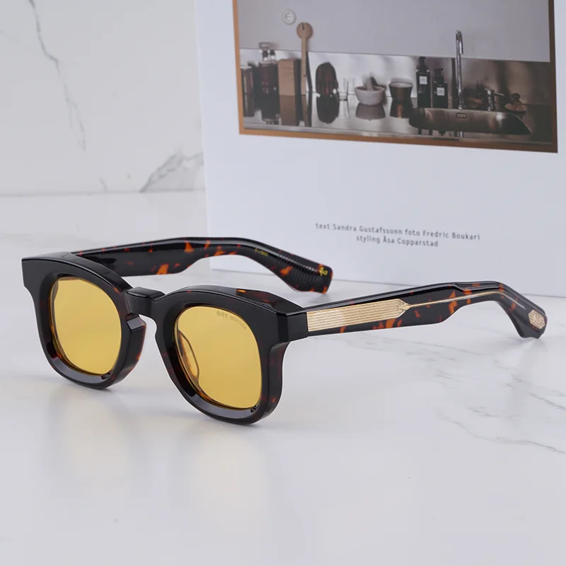 KIZN DEVAUX Decade Collection Vintage Oval Tortoise Sunglasses for Men 2025 Trendy Luxury Craft Thick Acetate Solar Glasses for
KIZN DEVAUX Decade Collection Vintage Oval Tortoise Sunglasses for Men 2025 Trendy Luxury Craft Thick Acetate Solar Glasses for