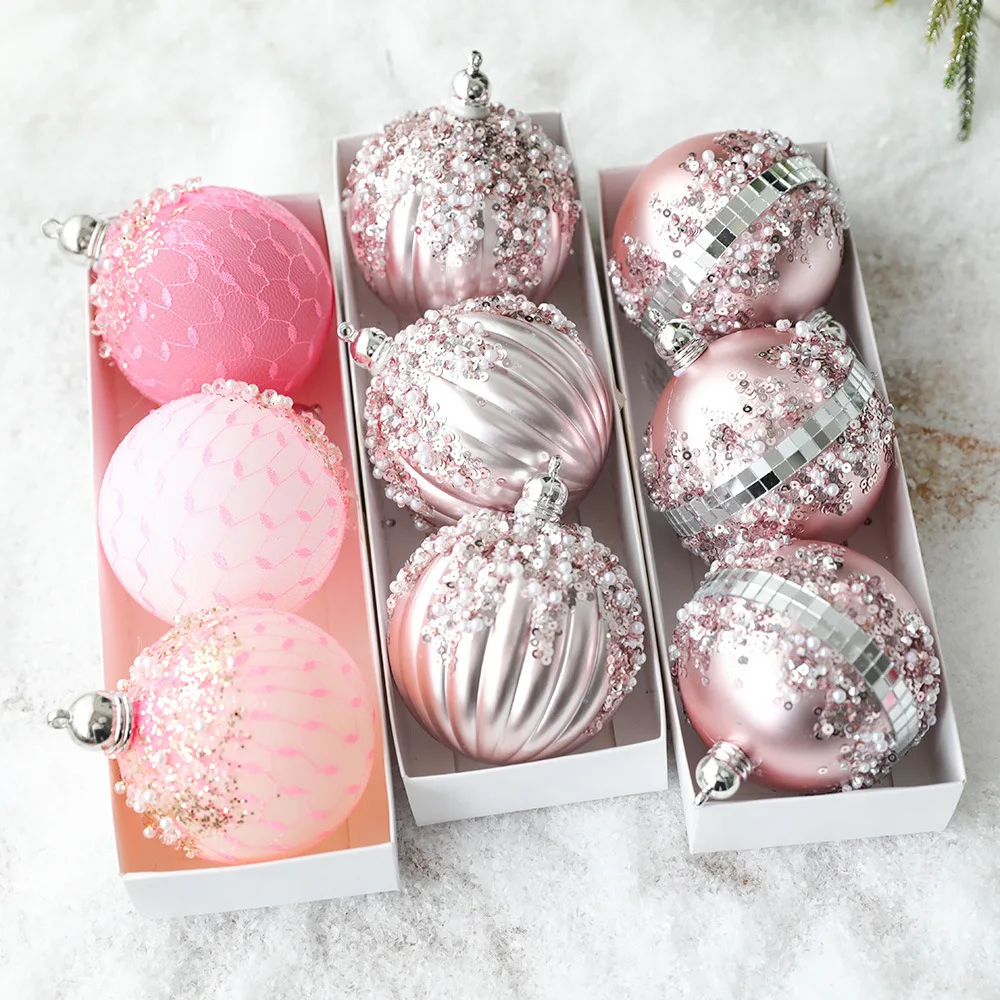 8cm 3pcs Matte Christmas Ball Ornaments Plastic Painted Christmas Tree Party Decoration New Year Christmas Spheres Pendant
8cm 3pcs Matte Christmas Ball Ornaments Plastic Painted Christmas Tree Party Decoration New Year Christmas Spheres Pendant