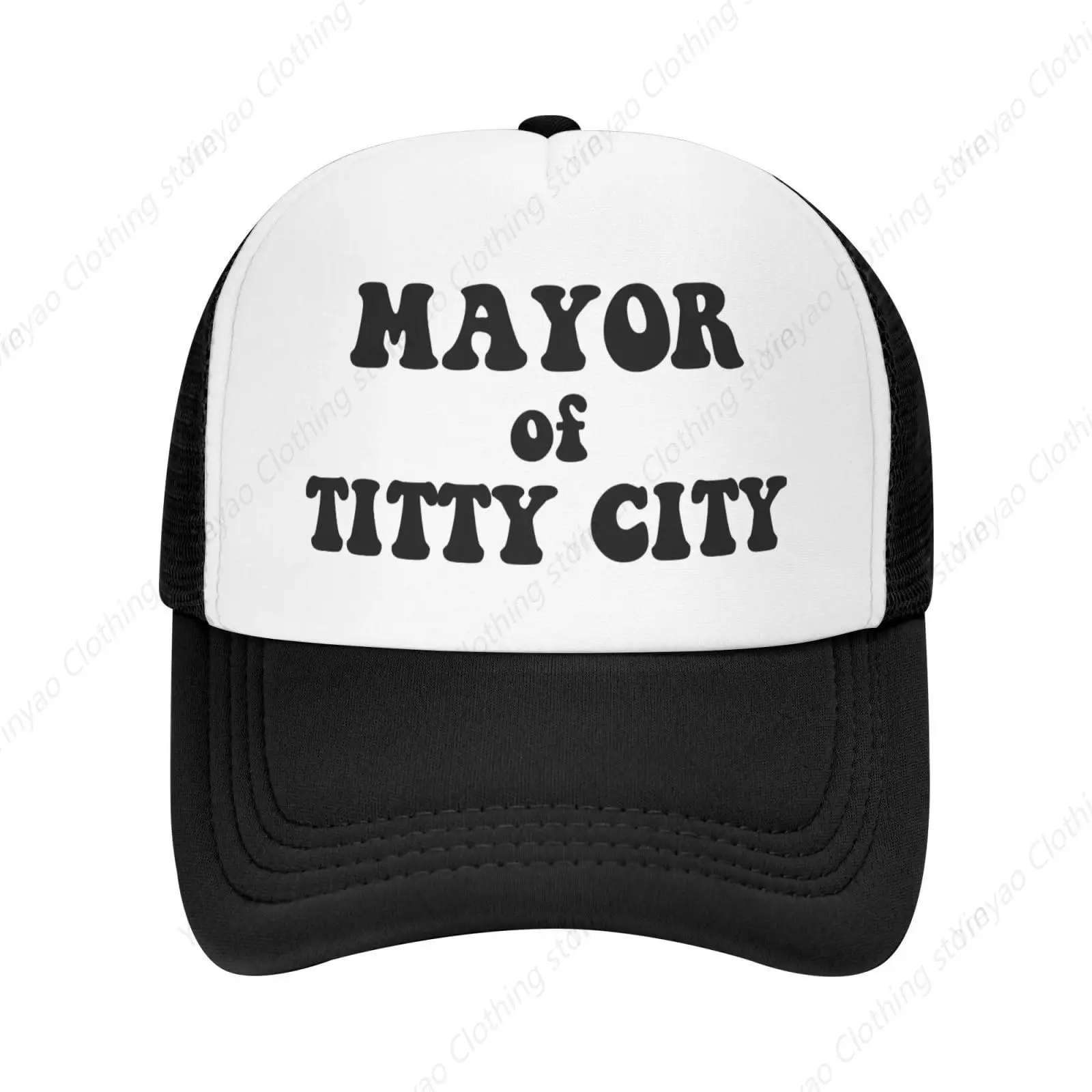 Truck Hat Black Retro Text Printed Men's and Women's Outdoor Sports Adjustable Mesh Hat
Truck Hat Black Retro Text Printed Men's and Women's Outdoor Sports Adjustable Mesh Hat