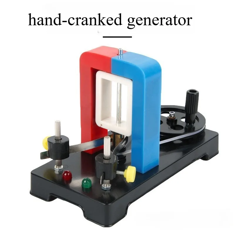 Hand Cranked DC Generator Hand Cranked Generator Electric Motor Model Middle School Physics Electromagnetics Faraday Experiment
Hand Cranked DC Generator Hand Cranked Generator Electric Motor Model Middle School Physics Electromagnetics Faraday Experiment