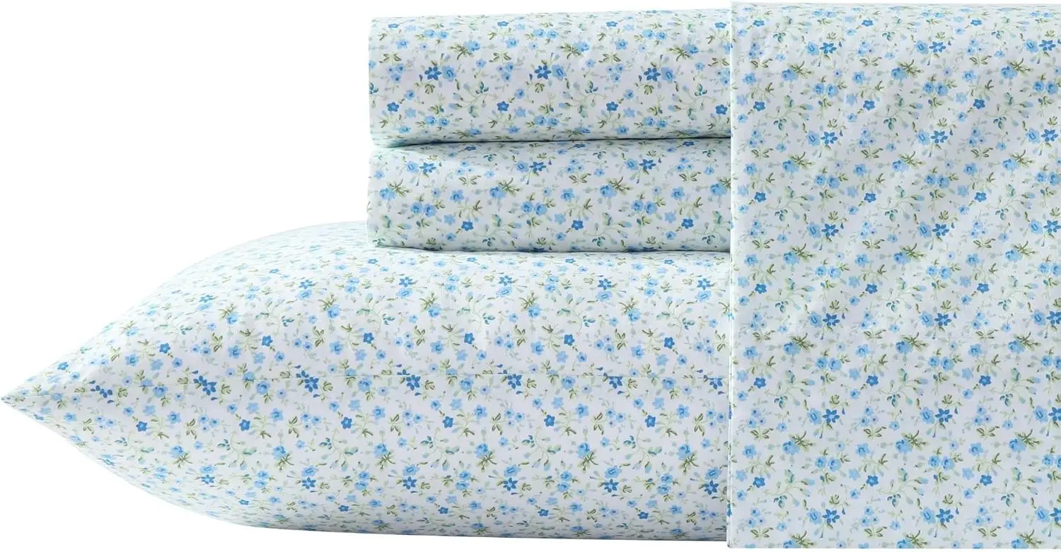 Комплект постельного белья King Size, из хлопкового перкаля, прохладный и дышащий, с глубокими карманами, легкий, для круглогодичного комфорта, цвет Evie Blue
Комплект постельного белья King Size, из хлопкового перкаля, прохладный и дышащий, с глубокими карманами, легкий, для круглогодичного комфорта, цвет Evie Blue