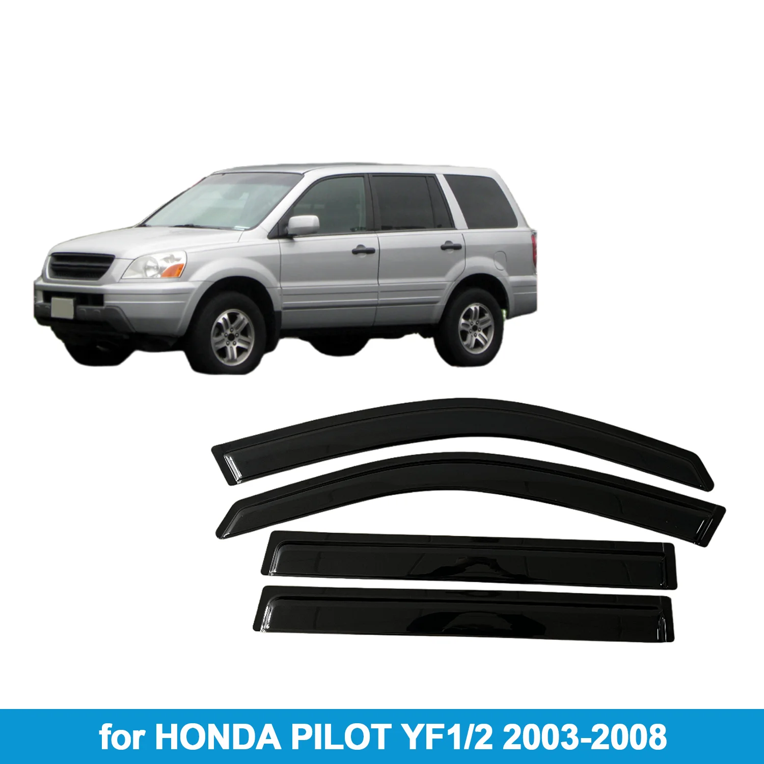 Оконный козырек для HONDA PILOT YF1/2 2003-2008, защита от дождя, боковой дефлектор, защита от атмосферных воздействий, лента для наружного крепления
Оконный козырек для HONDA PILOT YF1/2 2003-2008, защита от дождя, боковой дефлектор, защита от атмосферных воздействий, лента для наружного крепления